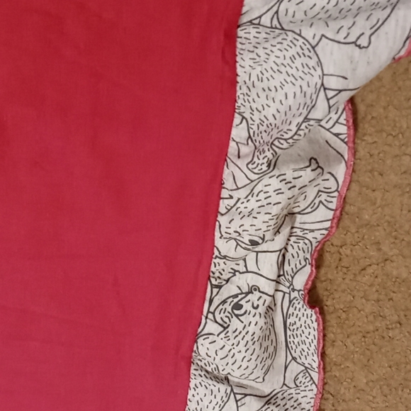 NWT girls pink You Are My Best Friend nightgown, with carry bag. Sz L - Picture 6 of 6